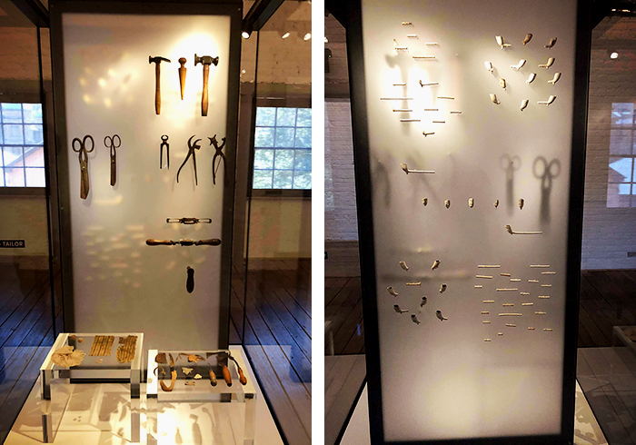 Custom Displays for Hyde Park Barracks Museum by Allplastics