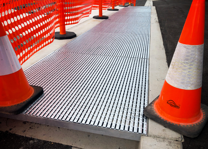 HeelProof™ Grates for Pedestrian Walkways by EJ