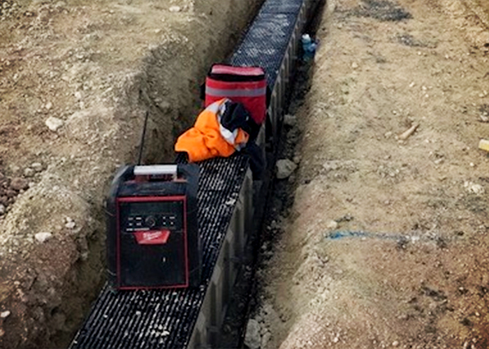 Channel Drain Installation for Racing Circuit by Hydro