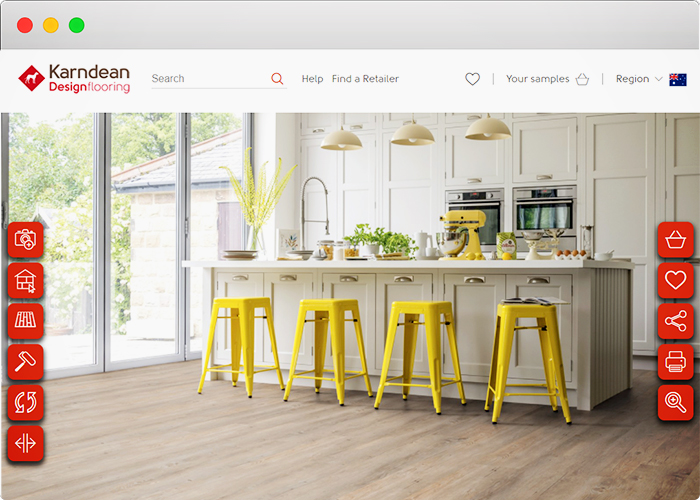 Interactive Flooring Design Tool by Karndean Designflooring
