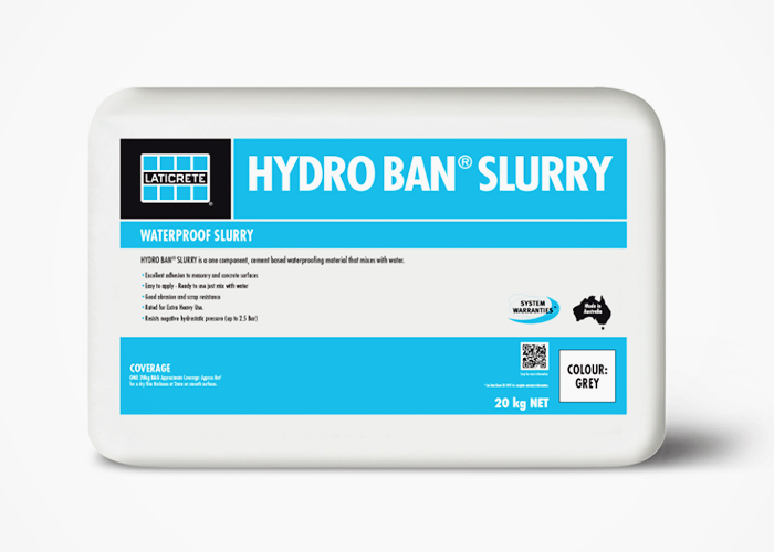 Hydro Ban® Waterproof Slurry New from LATICRETE