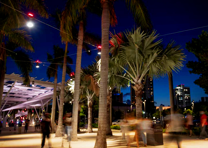 Catenary Lighting for St Pete Pier by Ronstan