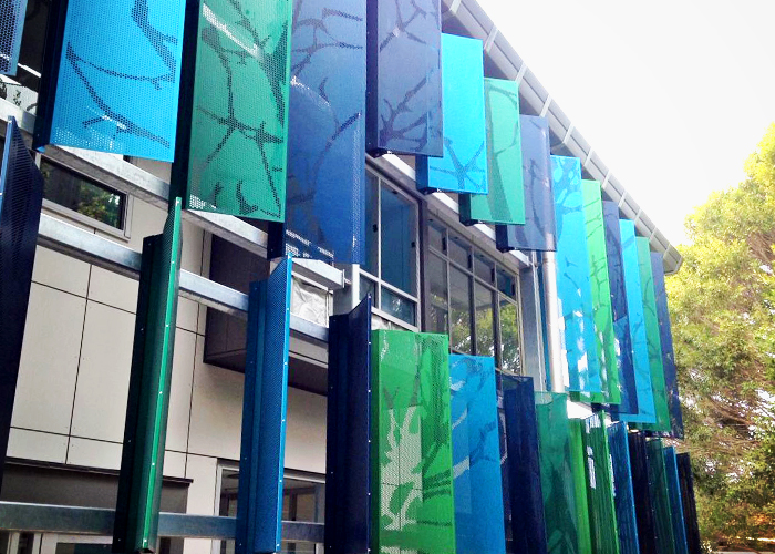 Perforated Aluminium Panels for Byron Bay School from Sapphire