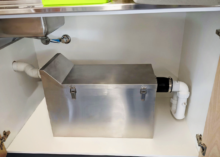 Stainless-steel Drinking Troughs for Melbourne School from Britex