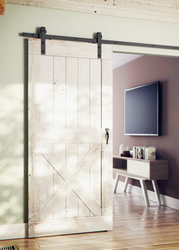 Barn Door Tracks - Open Bar Rail Timber 80 from Brio