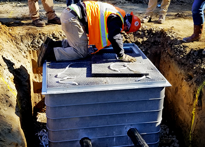 Access Pits with Composite Covers for Amtrak from CUBIS Systems