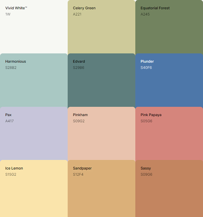 Paint Trends for Summer 2022 by Dulux