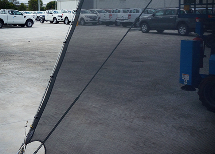 Hail Protection Canopies for Fleet Parking from MakMax Australia