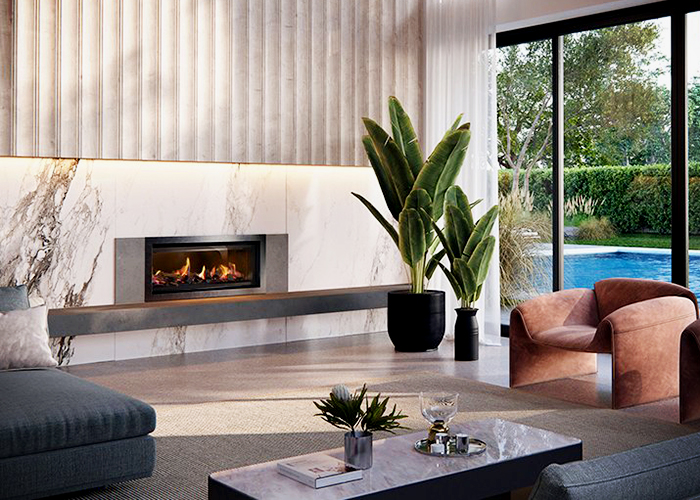 High Efficiency Gas Fires - Element New from Real Flame