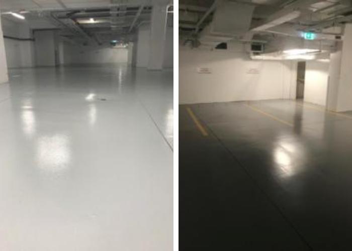 Epoxy Paint for Car Parks by Durable Floors