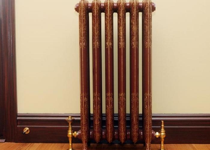 Custom Cast Iron Radiator Panels by Hunt Heating