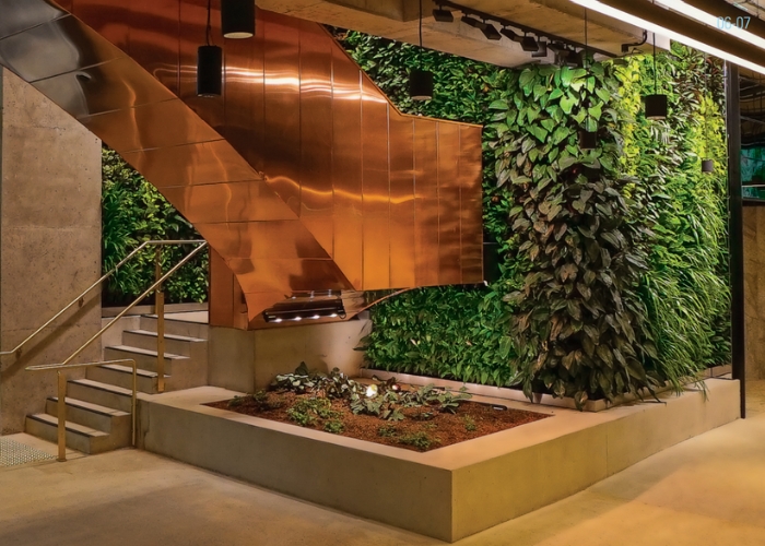 Green Wall Luminaire from Intralux