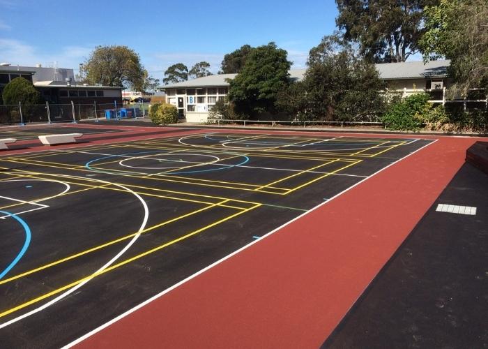Professional Sports Court Surface Coating by MPS Paving Systems