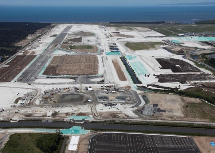 Concrete for Brisbane Airport Runway by The Nielsen Group