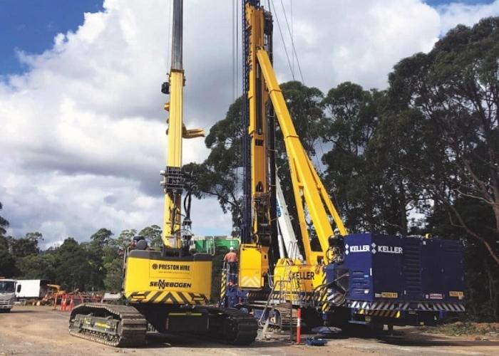 Crane Hire for Infrastructure and Piling Industry by Preston Hire