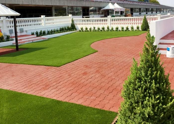 Rubber Interlocking Pavers by Rephouse