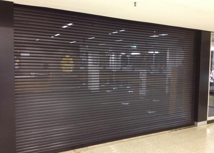 Lightweight Commercial Shutters for Shopfronts by Rollashield