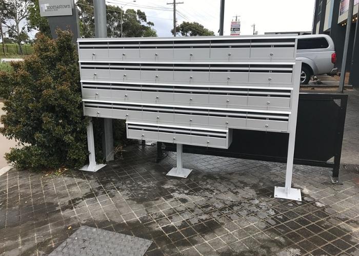 Outdoor Commercial Mailboxes by Securamail