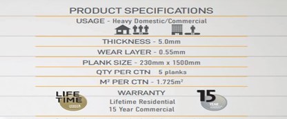 Heavy Duty Realistic Wood Visual Plank from Sherwood Enterprises