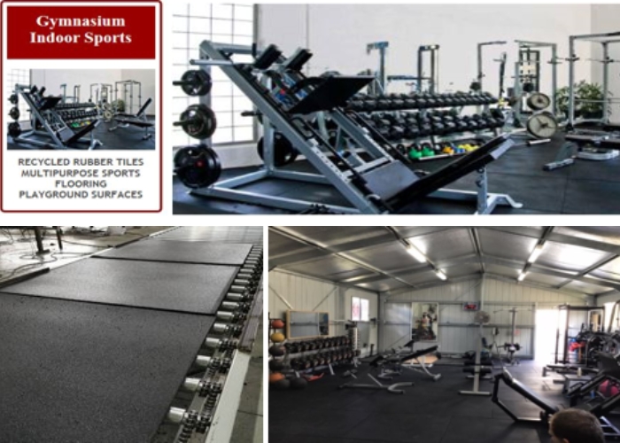 Commercial Quality Certified Gym Fitness Tiles by Sherwood Enterprises