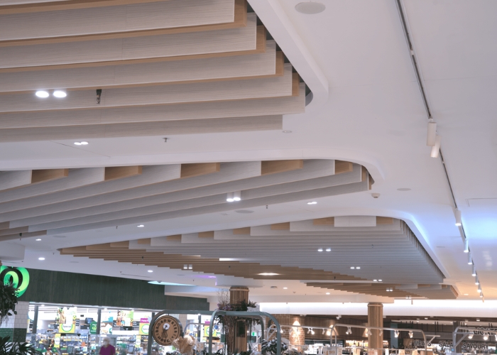 Blades and Beams for Ceiling Depth by Supawood