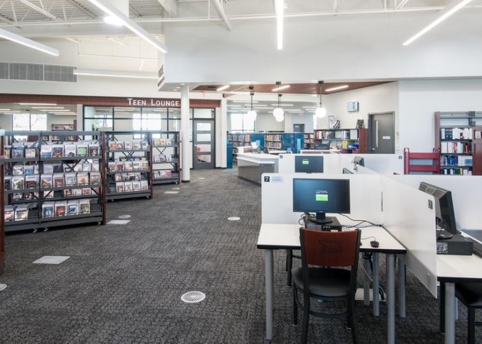 Underfloor Air Distribution for Public Libraries by Tate