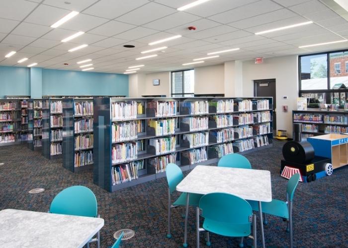 Underfloor Air Distribution for Public Libraries by Tate