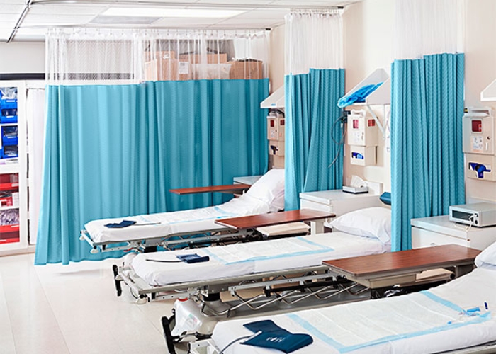 Curtain Tracks for Medical Facilities by Forest Drapery Hardware