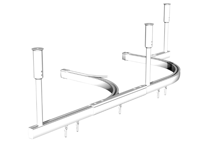 Curtain Tracks for Medical Facilities by Forest Drapery Hardware