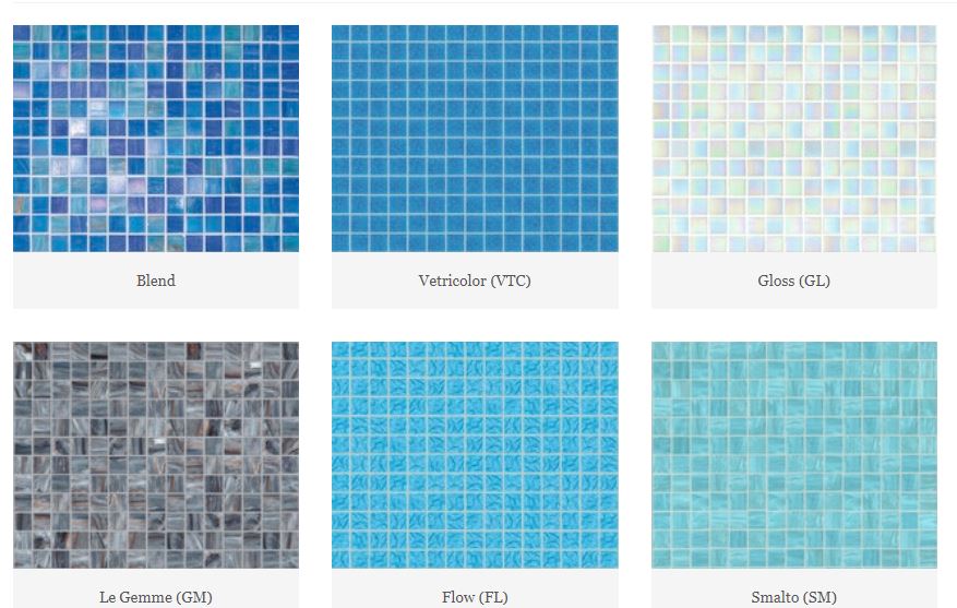 Bisazza Pool Tiles by MDC Mosaics and Tiles
