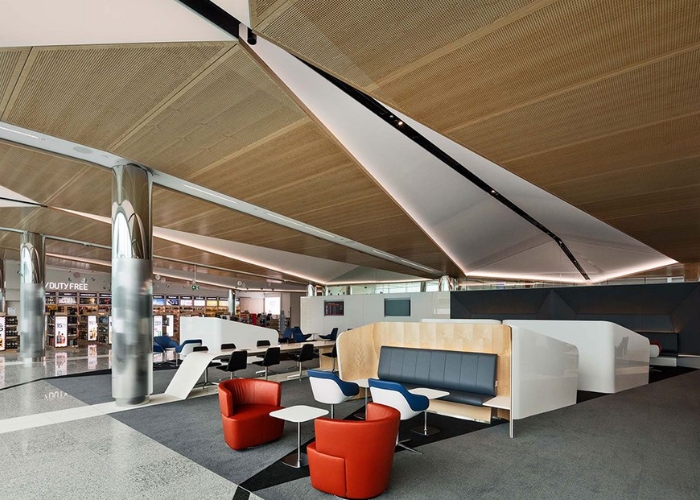 Modular Carpet Tiles for Airports by Nolan Group