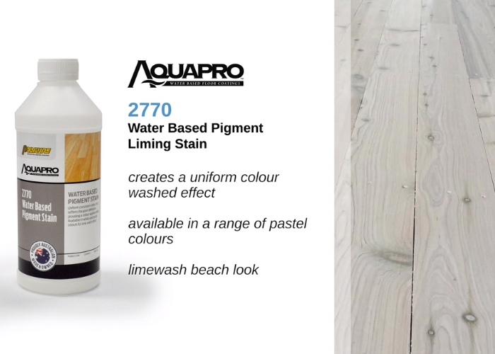 Water Based Pigment Stain for Timber by Polycure