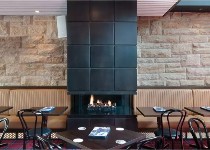 Real Flame Fireplaces for Hotels