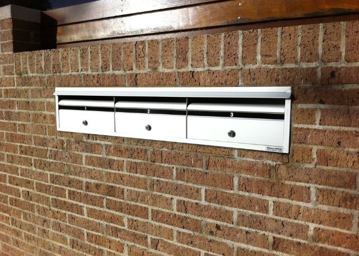 Built In Letterboxes by Securamail