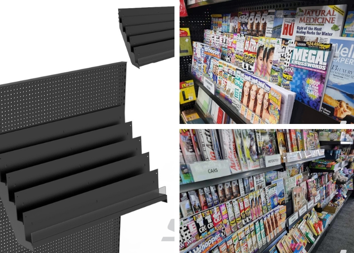 Black VERSA Shelving and Accessories from SI Retail