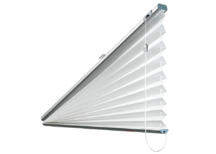 Triangle Fan Blinds for Attic Windows by Verosol