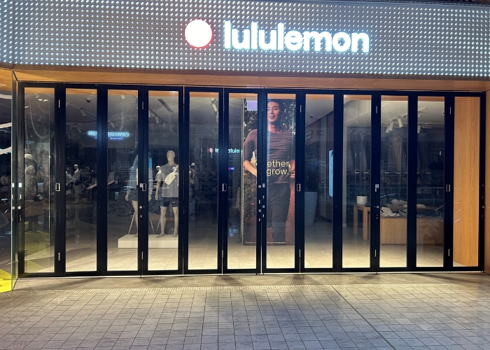 ATDC's Premium Bi-Folding Door for Commercial Security