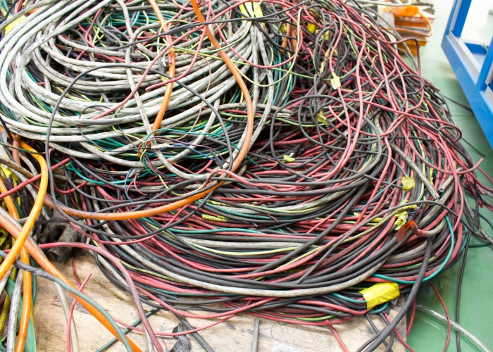 Fibreglass Sleeving for Cable Protection by Bellis