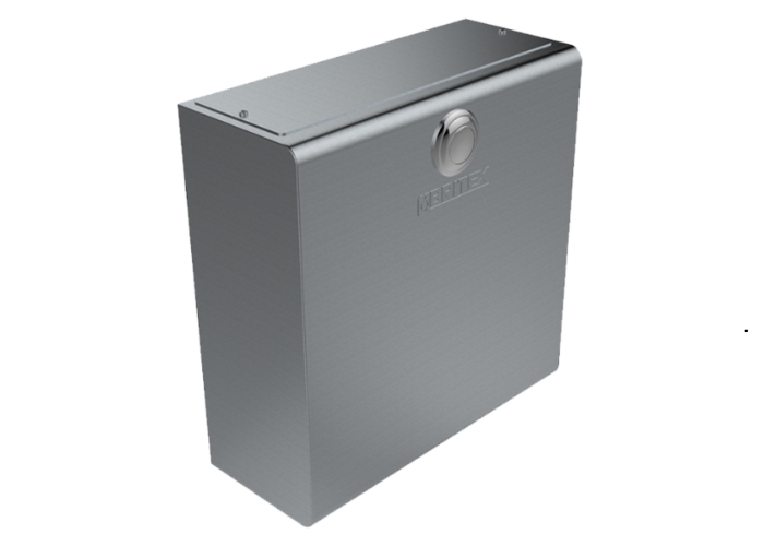 Heavy Duty Stainless Steel Push Button Cistern by Britex