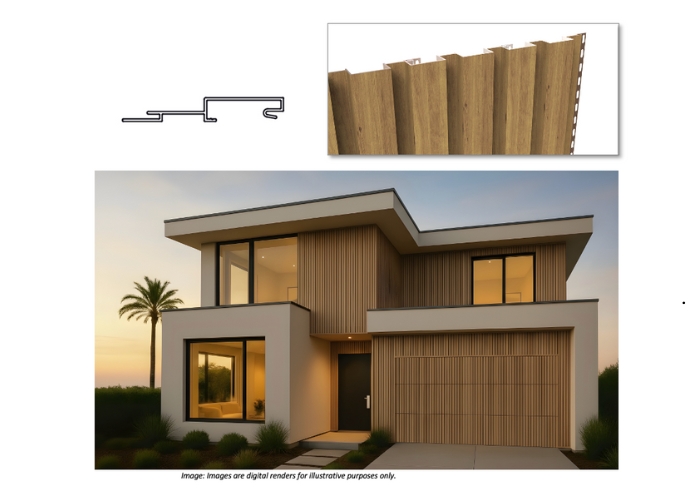 Exterior Wide Sleek Cladding for Modern Designs by DECO Australia