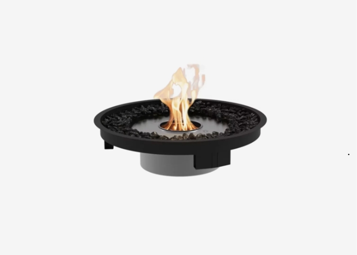 Compact Round 20 Fire Pit Kit by EcoSmart Fire