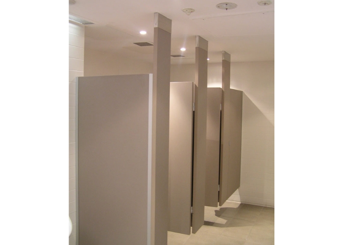 Easy to Clean WC Cubicle System by Flush Partitions