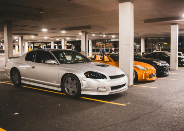 Steel Framed Fire Window for Car Parks by Holland Fire Doors