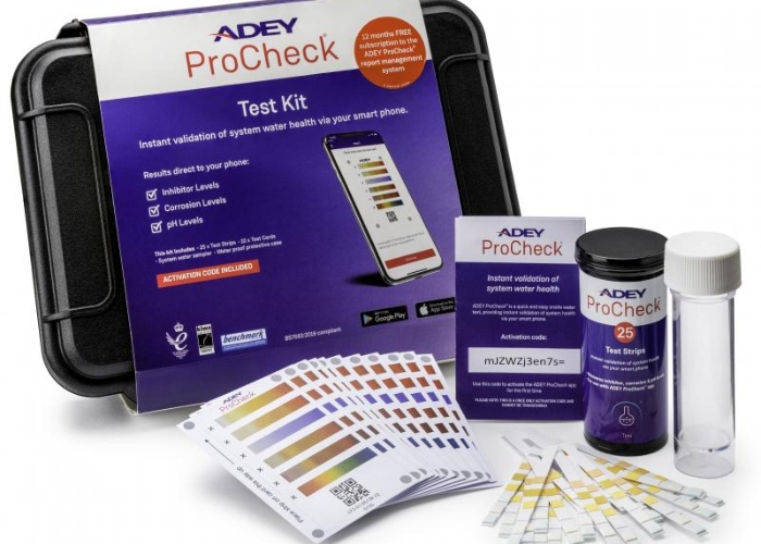 Water Test Kit for Hydronic Heating Systems by Hunt Heating