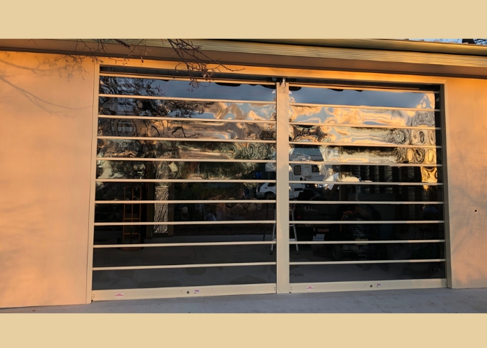 Polycarbonate Roller Shutters for Secure Visibility by KRGS Doors