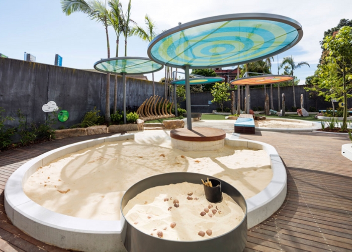 Modular Shade Structure for Parks and Playgrounds by MakMax Australia