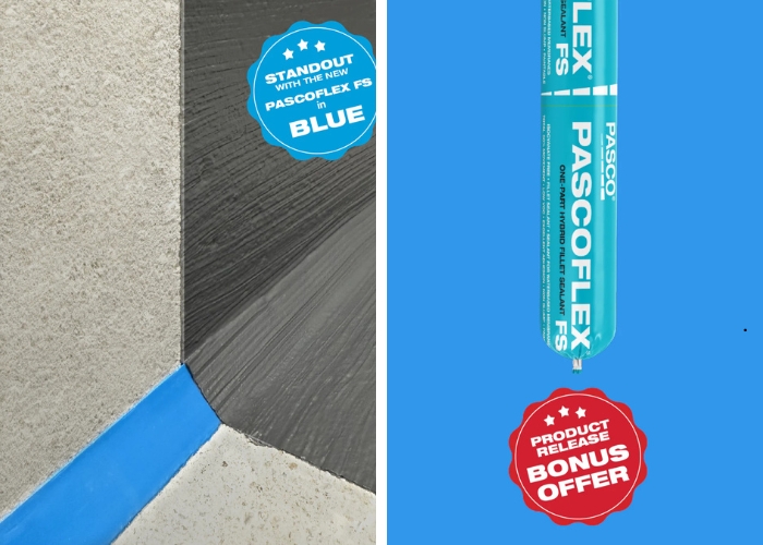 High-Performance Fillet Sealant for Fast Waterproofing Applications from Pasco