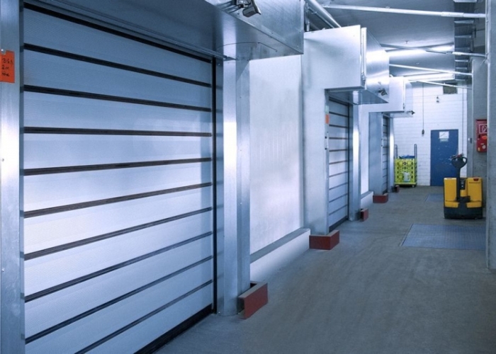 Spiral Door for Cold Storage by Premier Door Systems