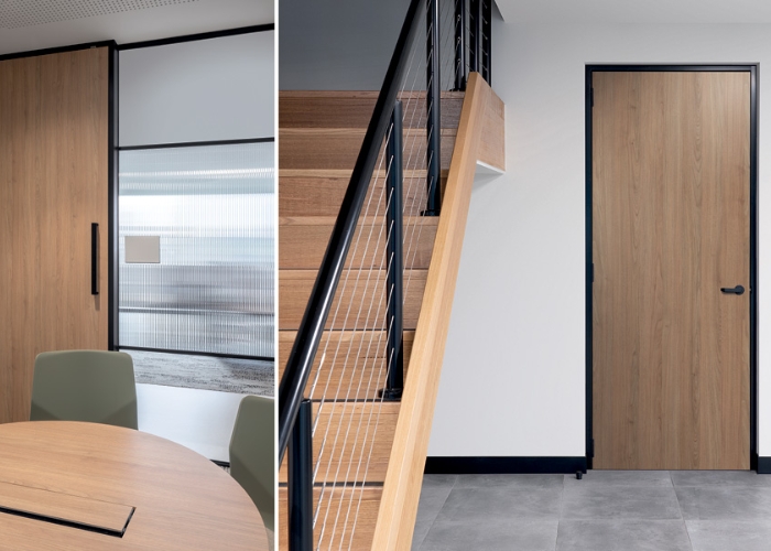 Architectural Internal Doors for Offices by polytec