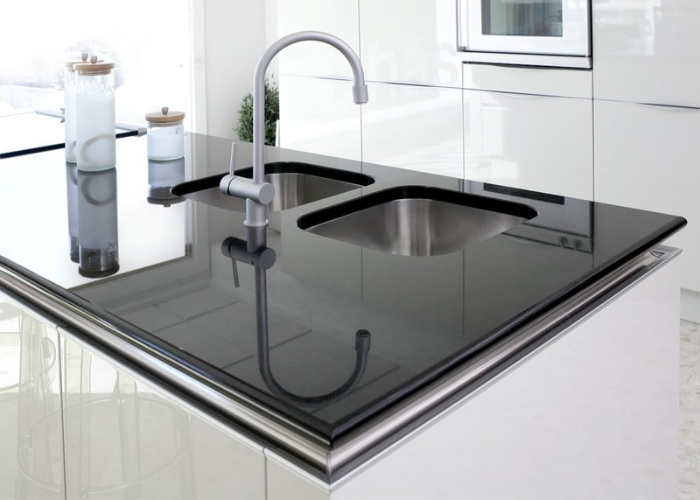 Absolute Black Granite for Kitchens by RMS Marble